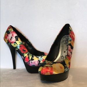 💋Floral Platform Heels💋
